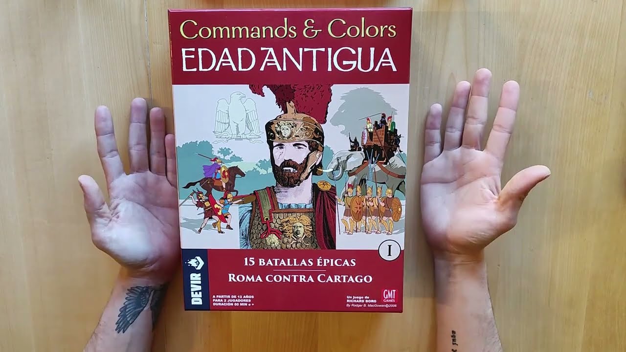 Commands & Colors Edad Antigua - Unboxing / Primer vistazo