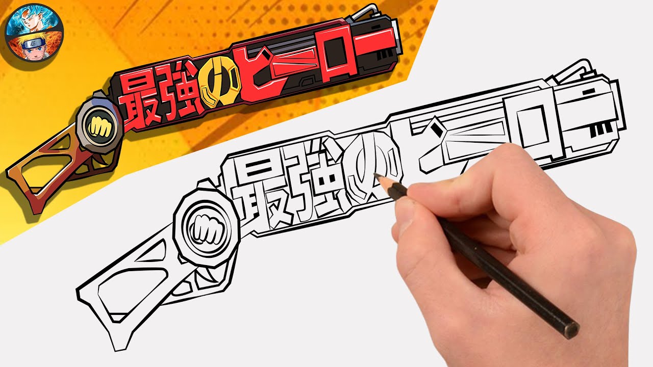 COMO DIBUJAR LA NUEVA ESCOPETA 1887 ONE PUNCH MAN FREE FIRE dibujos