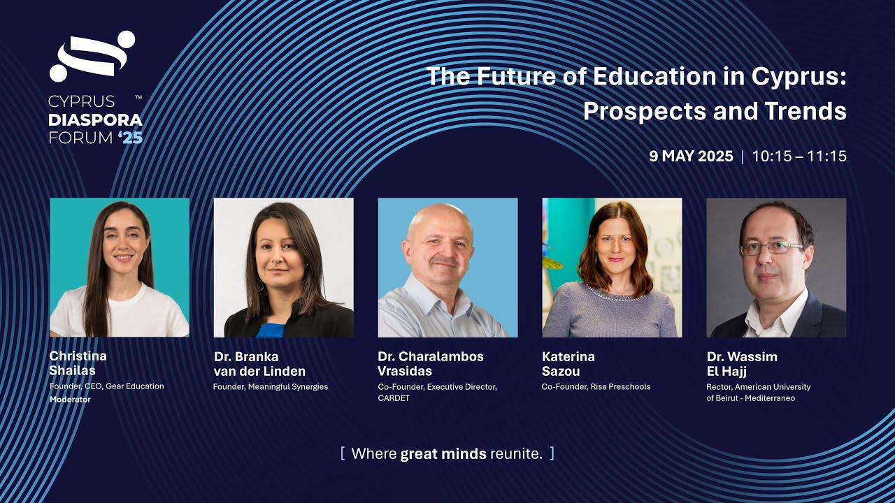 'Education in Cyprus' Panel Discussion | Cyprus Diaspora Forum 2025