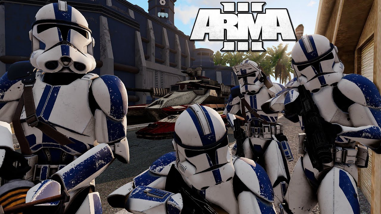 501st Legion's BRUTAL BREAKOUT | Regeano Conquest 2 | STAR WARS Arma 3