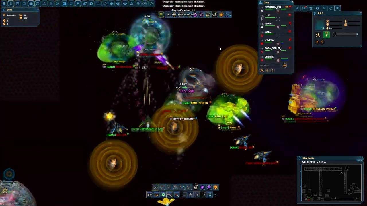 Darkorbit TR1-5 Csrt Klanı Eski Günler Geri Gelmez.