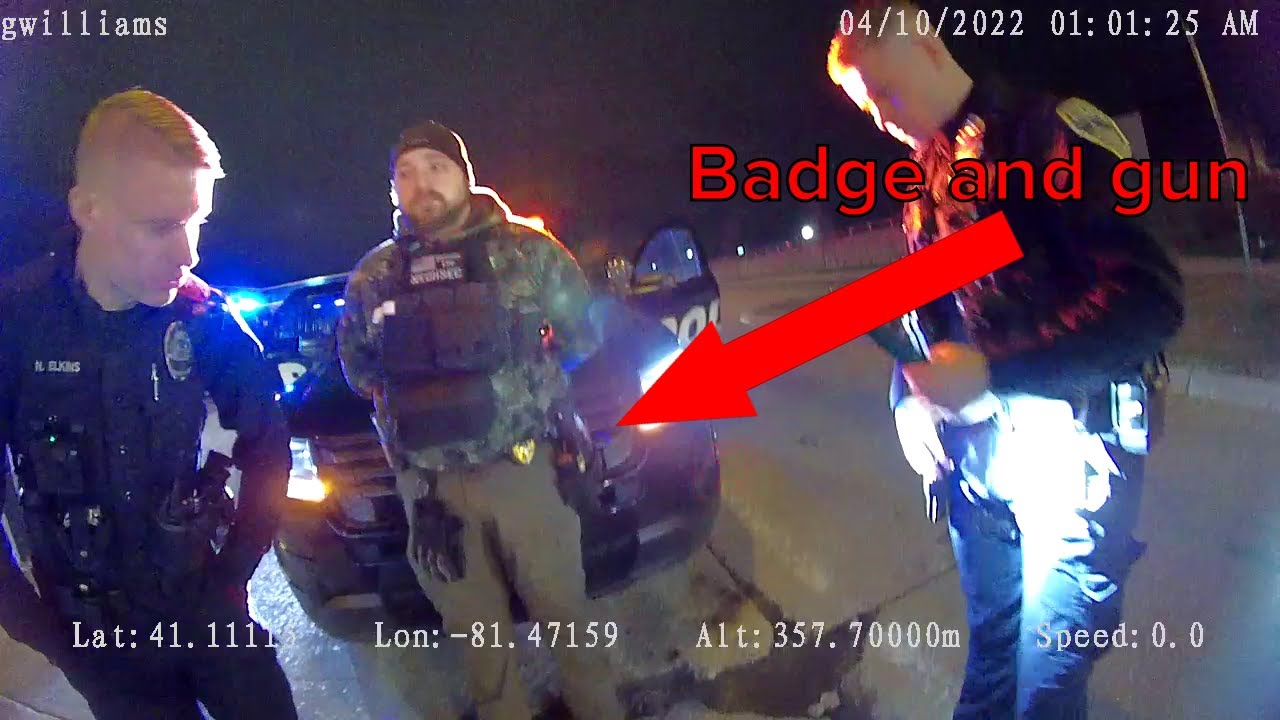 Real Cop Stops Fake Cops Responding To a Call