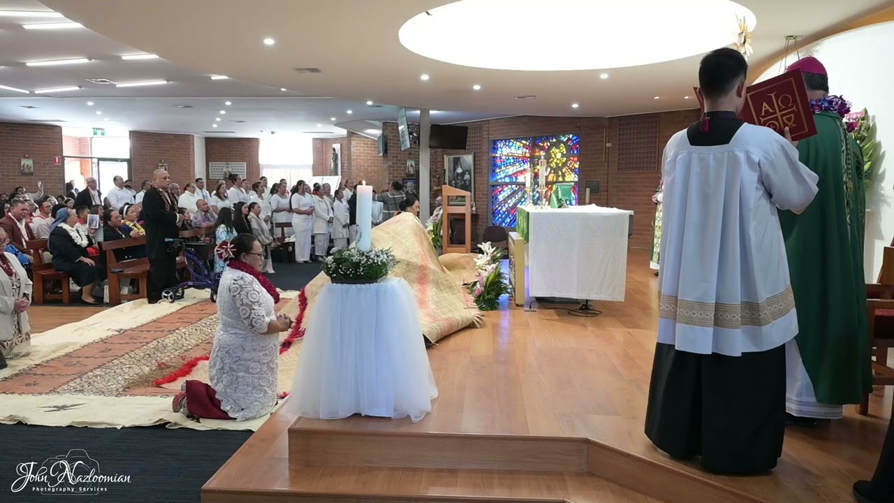 2025-07-20 FIRST PASTORAL VISIT OF HIS GRACE MOSESE VITOLIO TUI TO MELBOURNE--Churh Service