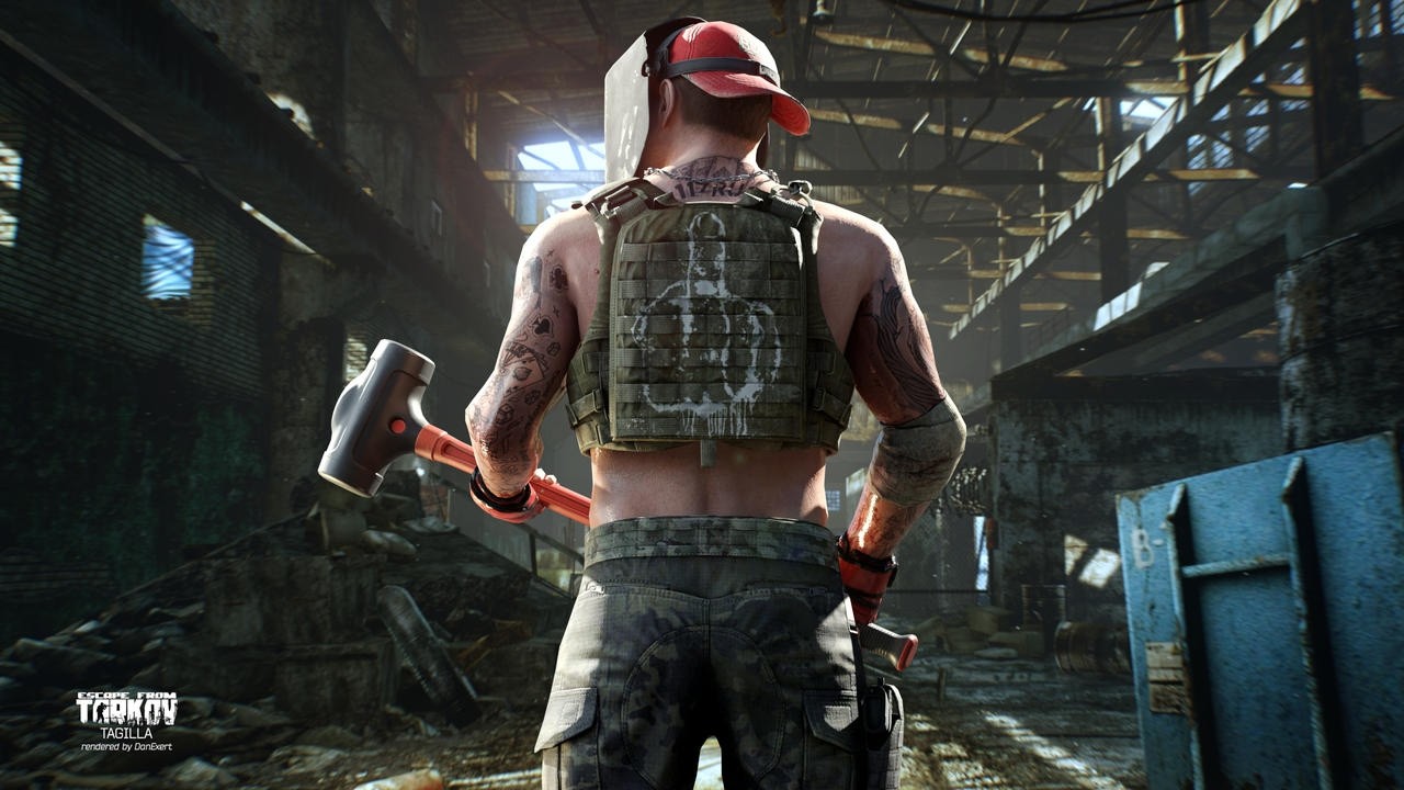 Escape from Tarkov GETTING RAN DOWN BY TAGILLA