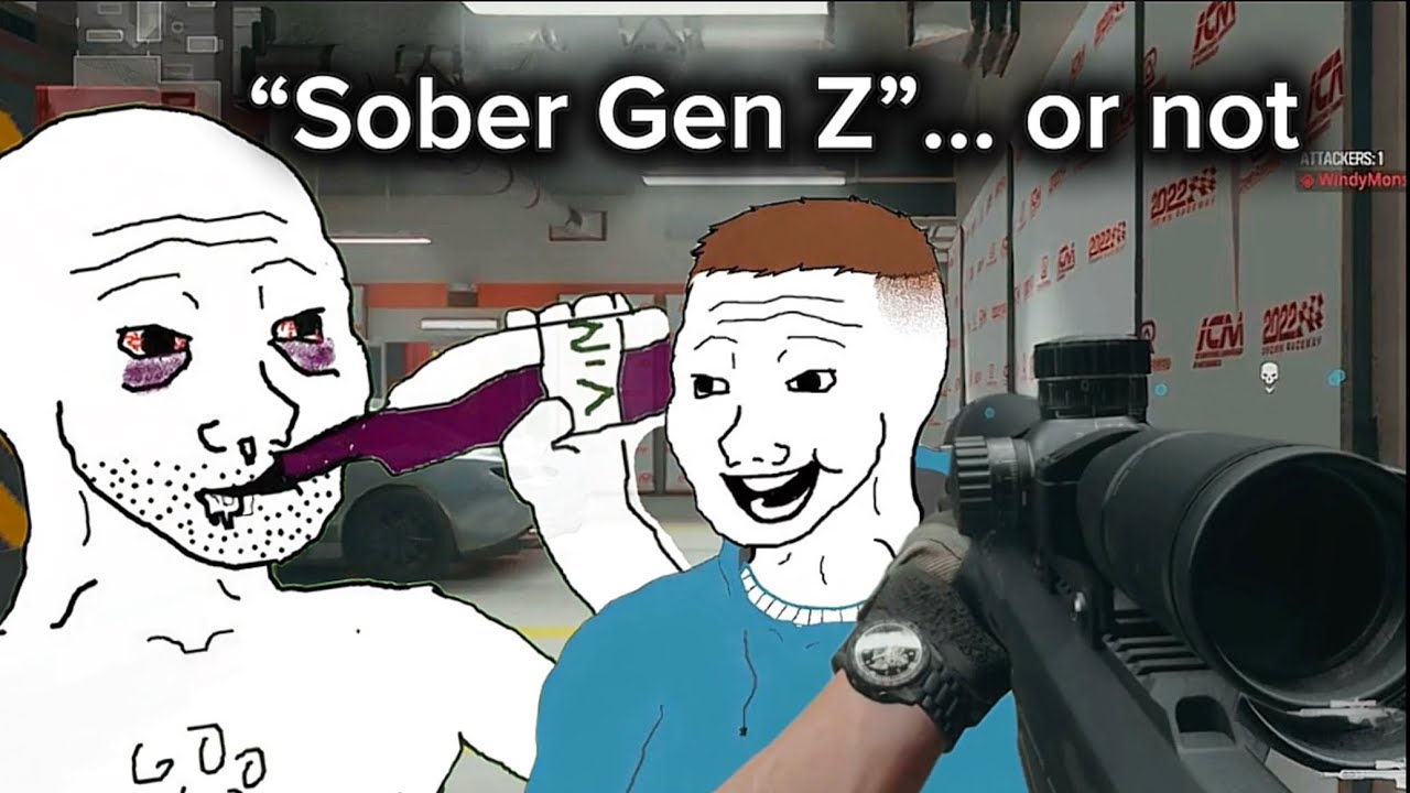 Zoomers are Either Alcoholics or 100% Sober