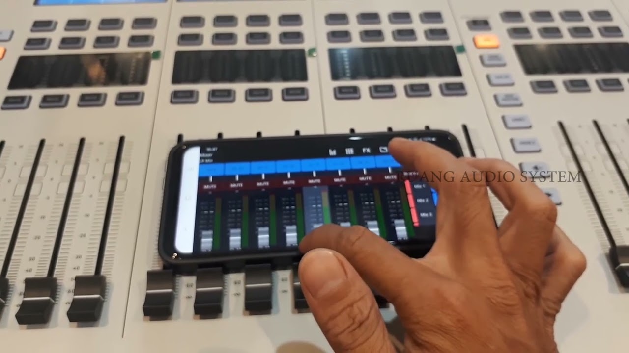 Cara menghubungkan Mixer Digital Wing Behringer dengan Aplikasi Mixing Station Andoid