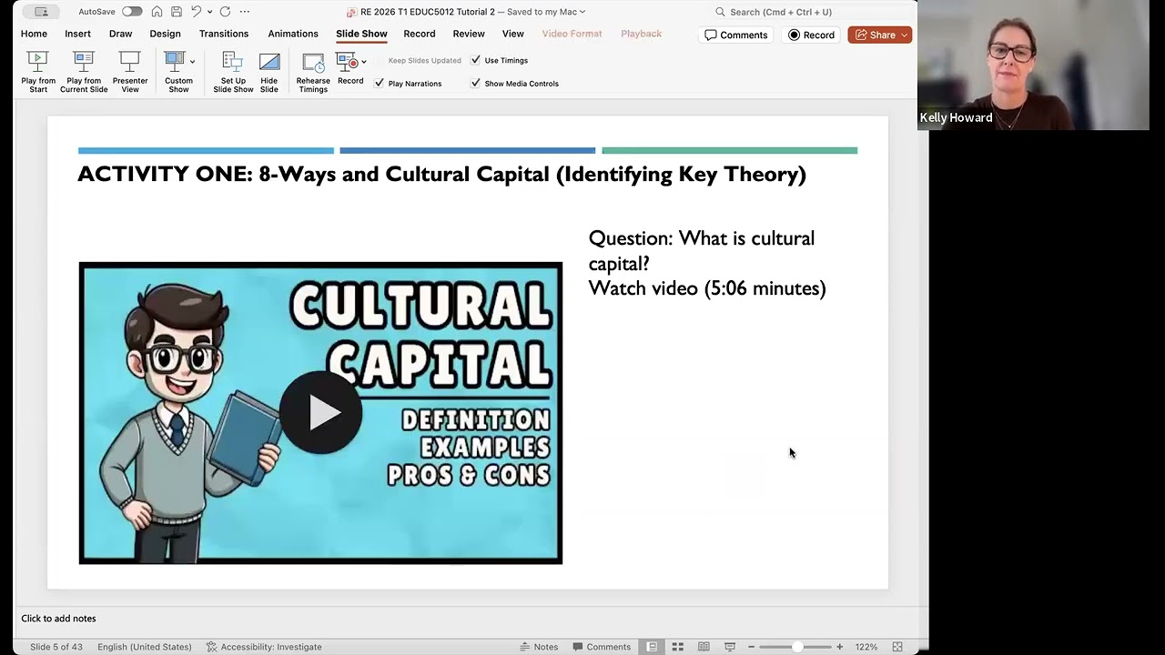 EDUC5012 Week 2 Tutorial