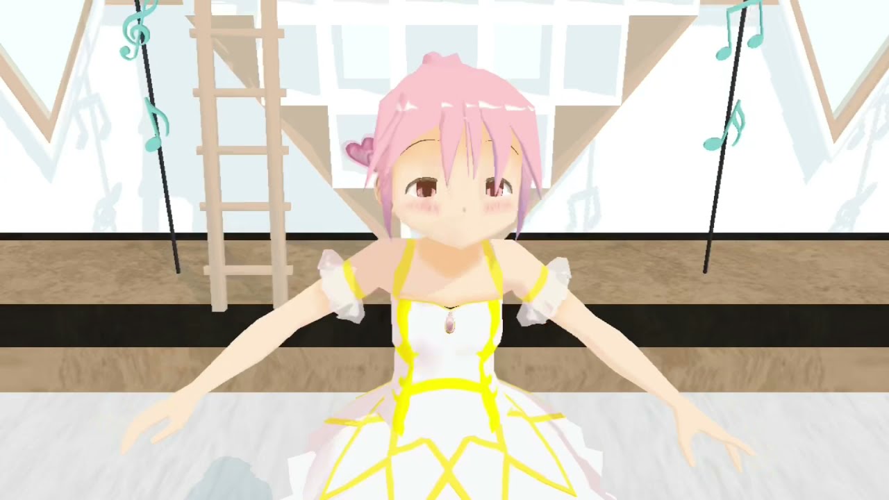 MMD Madoka Dancing ballet