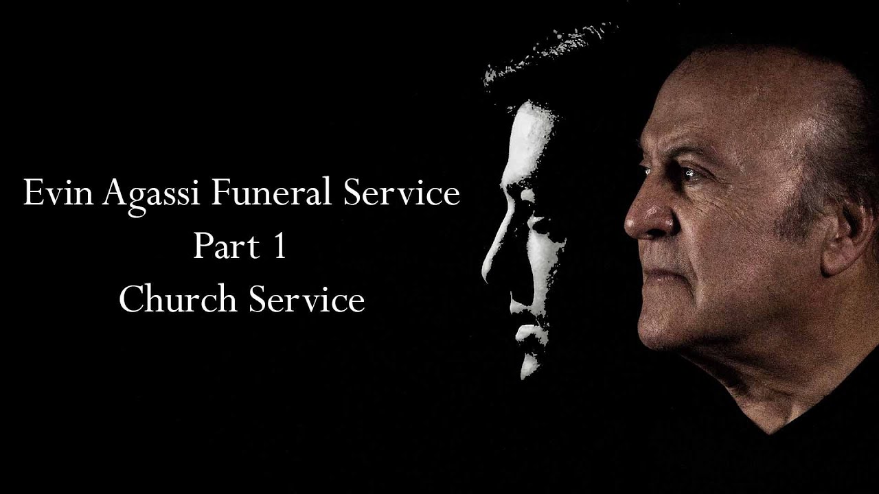 Evin Agassi Funeral Part 1 - Church Service
