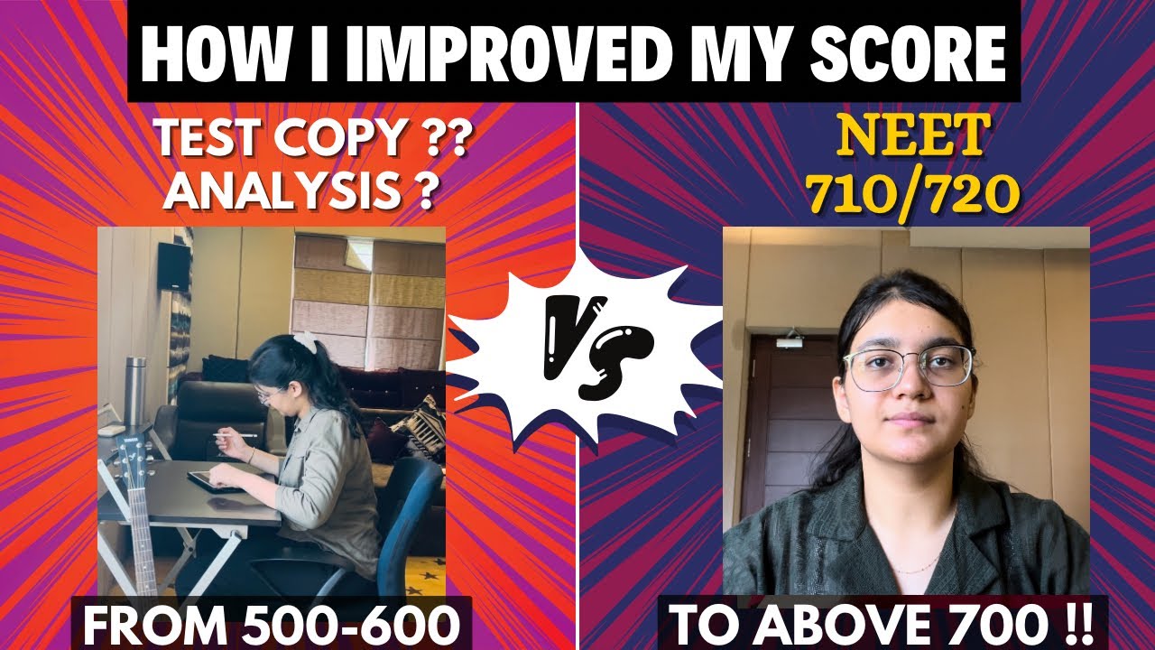 Stuck Score !? NEET Topper’s Test Analysis Strategy that helped me score 710