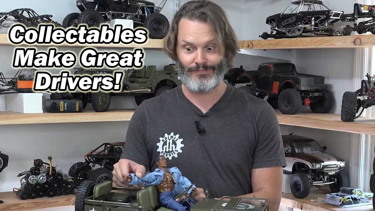 Found An Action Figure Driver For The ROCHobby 1/6-Scale MB Scaler RC Truck! - Holmes Hobbies