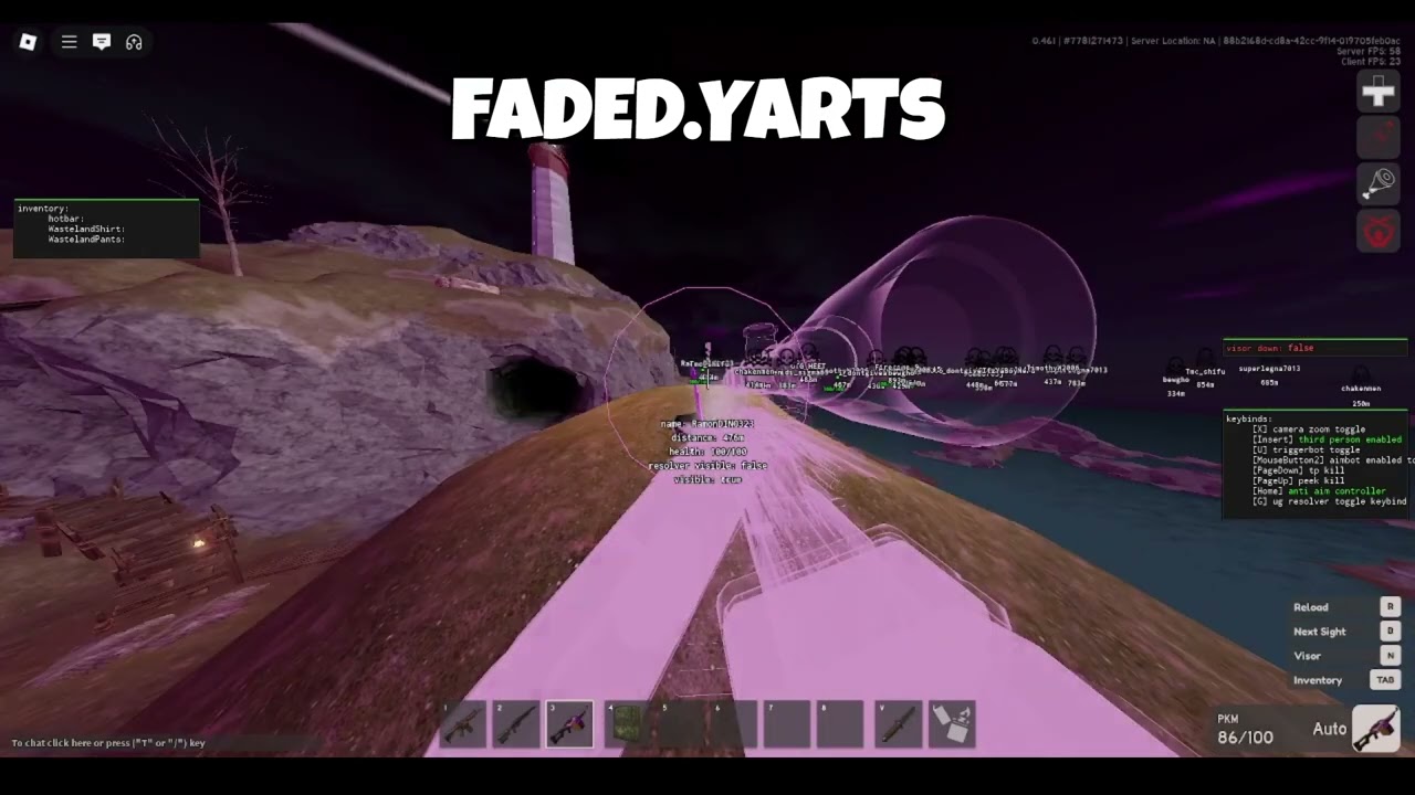 Semi Rage Hacking In Project Delta Ft. Faded Yartz!