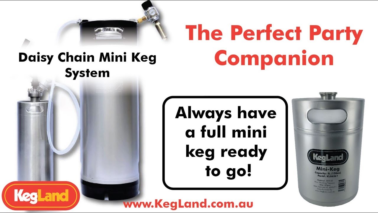 Make the most of Mini Kegs, How to Daisy Chain Mini kegs