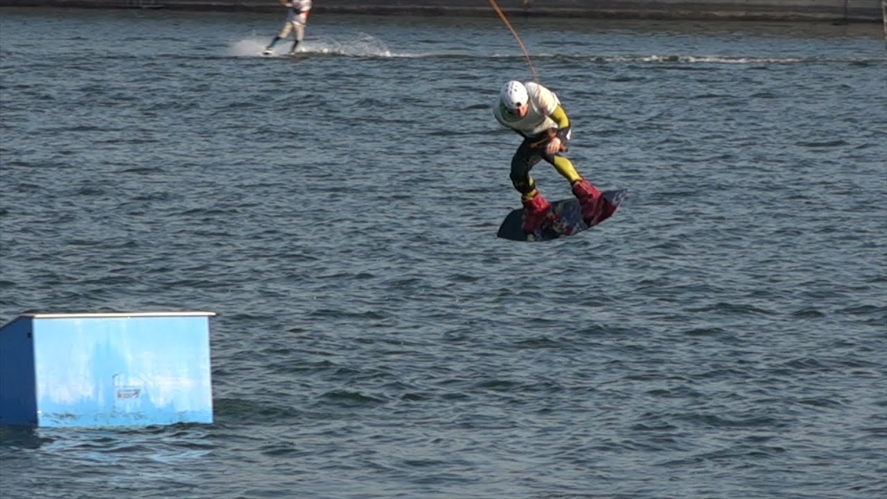 Wakeboarding incl. 100 fps Slow Motion