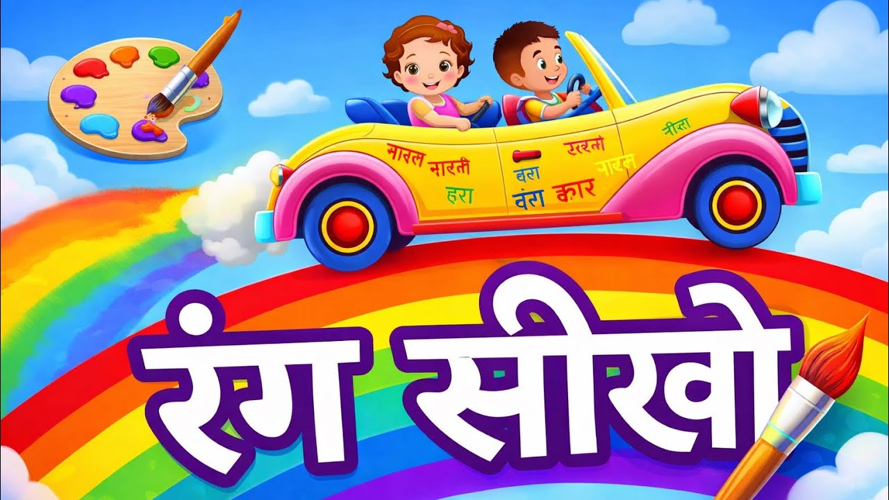 लाल हरा पीला Colours Song | Learn Colours in Hindi | Rang Seekho for Kids