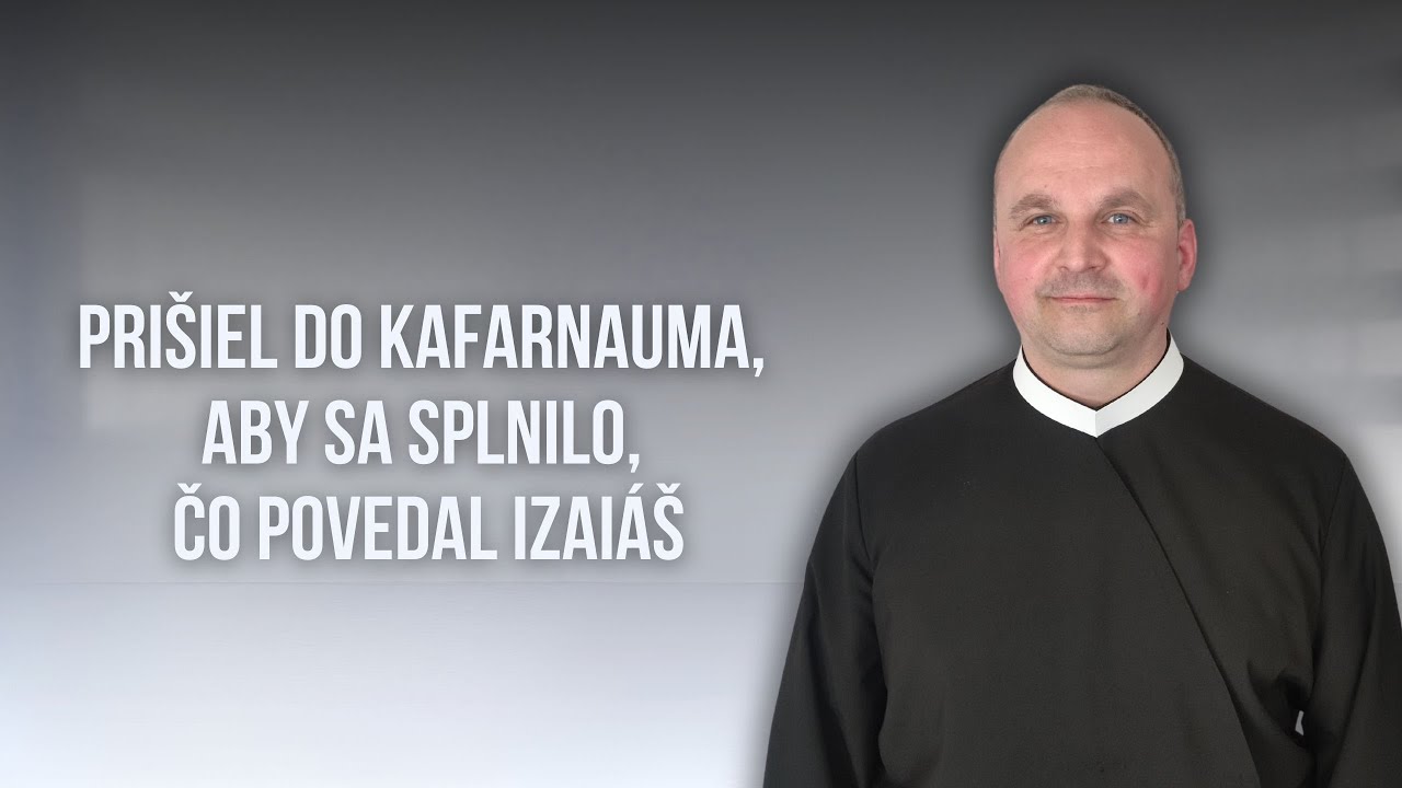EFFETA | 3. nedeľa v Cezročnom období, ROK A