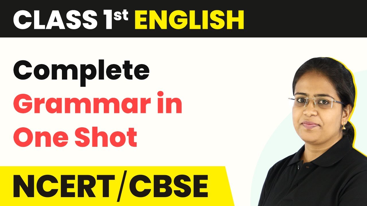 Class 1 English | Complete Grammar in One Shot