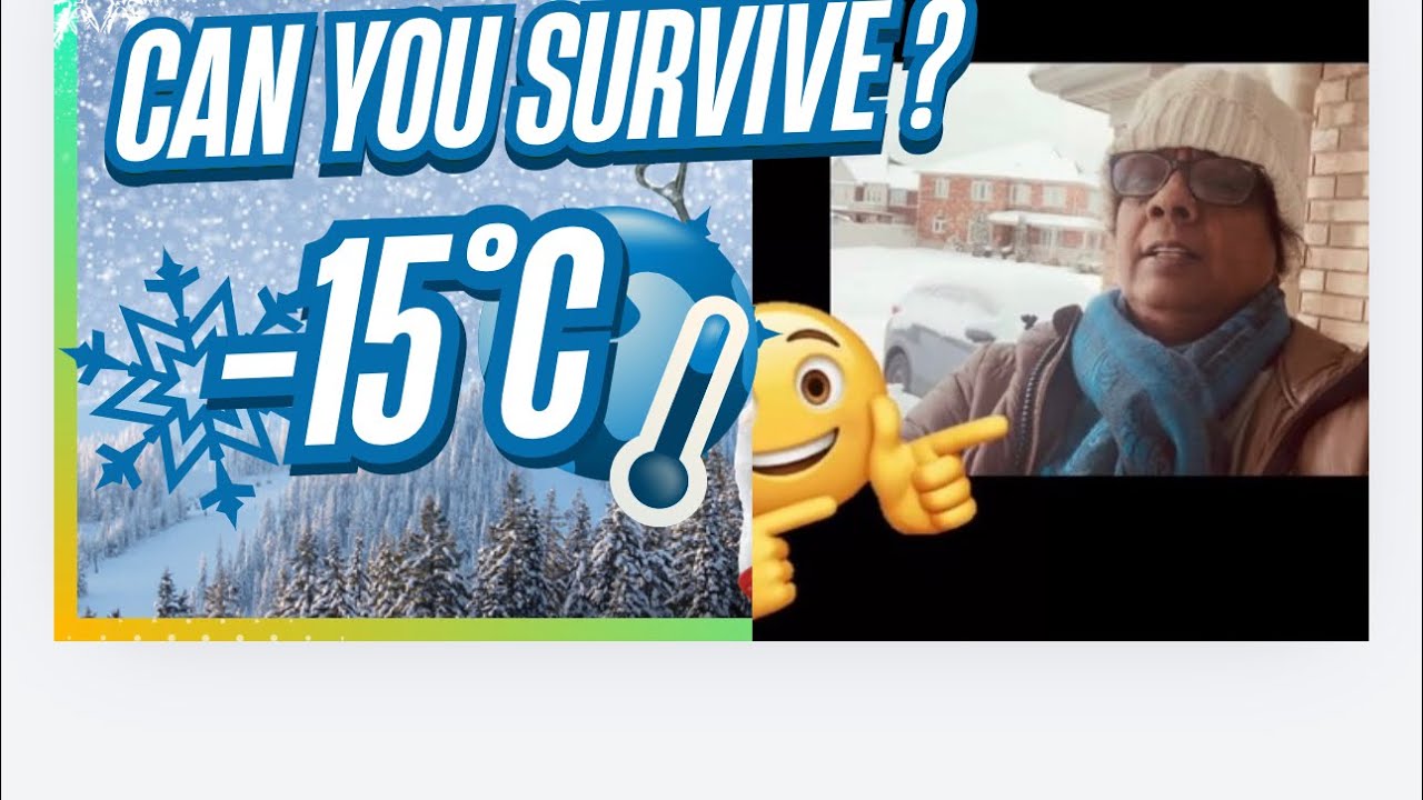 Surviving Canada’s Harsh Winter ❄️ Real Experience