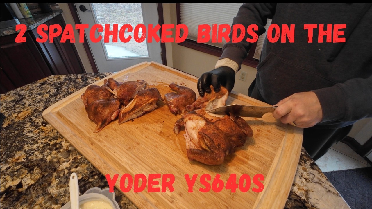 2 Chickens | YS 640 S Pellet Cooker | Dry Brined for CRISPY Skin!