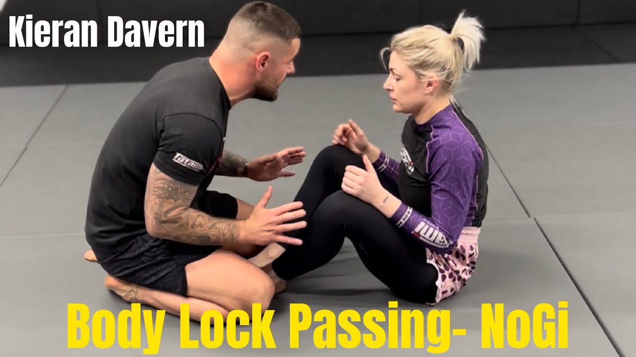 3 Body Lock Pass Setups | BJJ Guard Passing | NoGi Grappling | Kieran Davern
