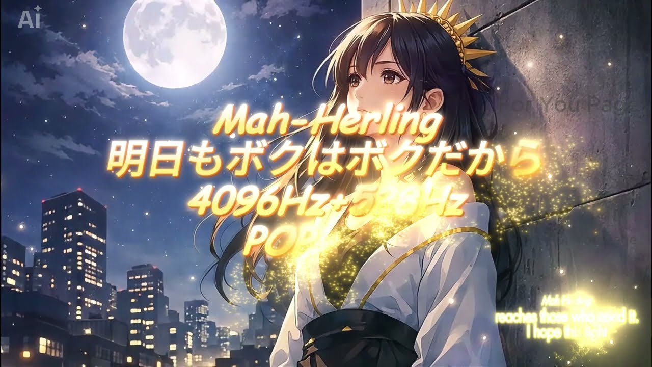 明日もボクはボクだから　#original music #4096Hz #528Hz #healing