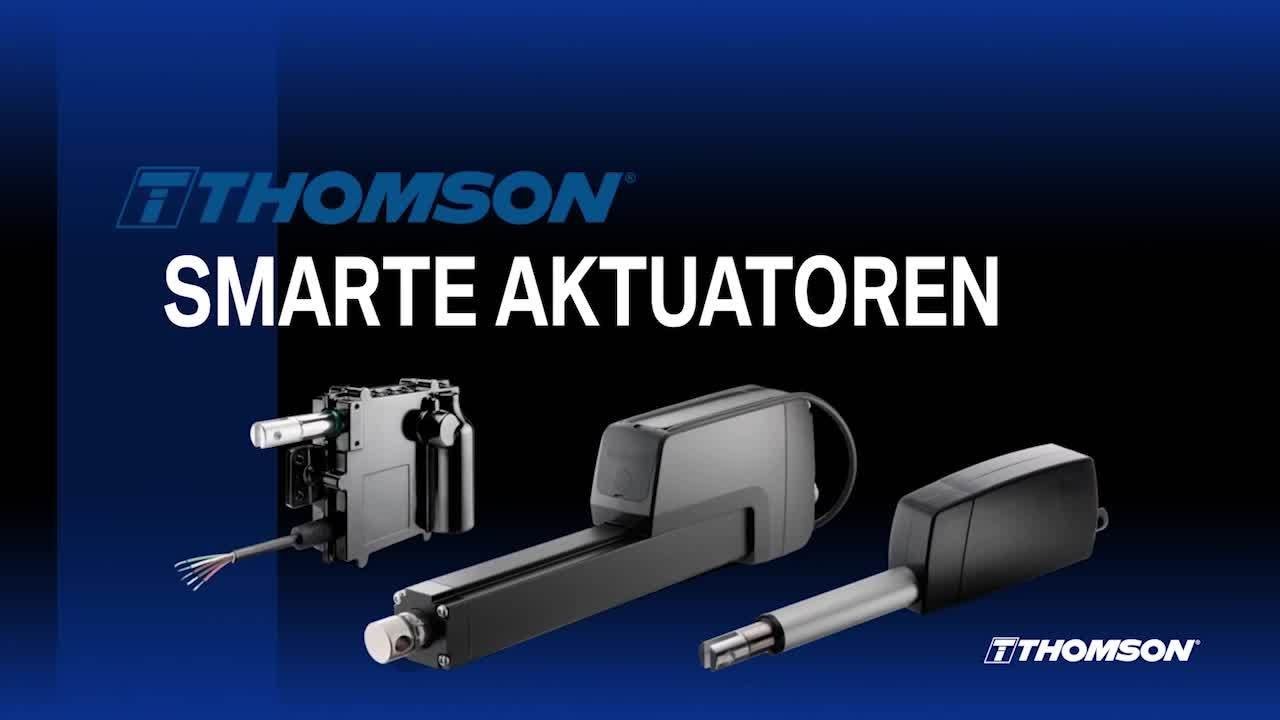Thomson Smarte Aktorik: Konstruktion smarter Maschinen mit smarten Antriebskomponenten