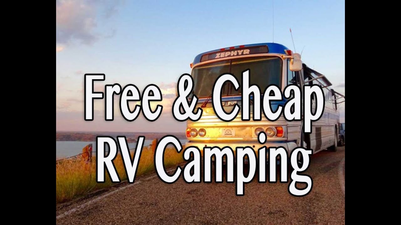 Free & Cheap RV Camping Options