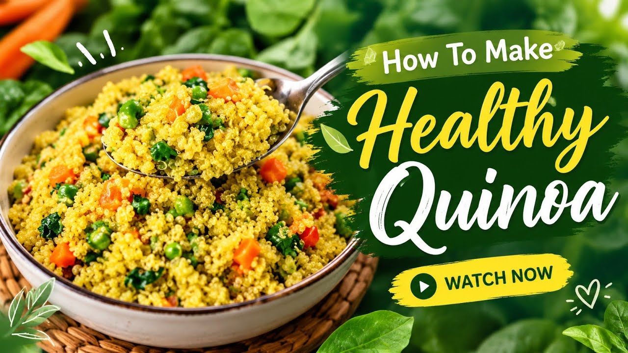 Veg Quinoa|Healthy Quinoa Recipe for Weight Loss|High Protein Recipe|Quick Dinner Recipe