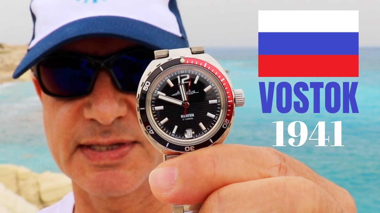 Vostok Amphibia Neptune Review, Vostok Watches History