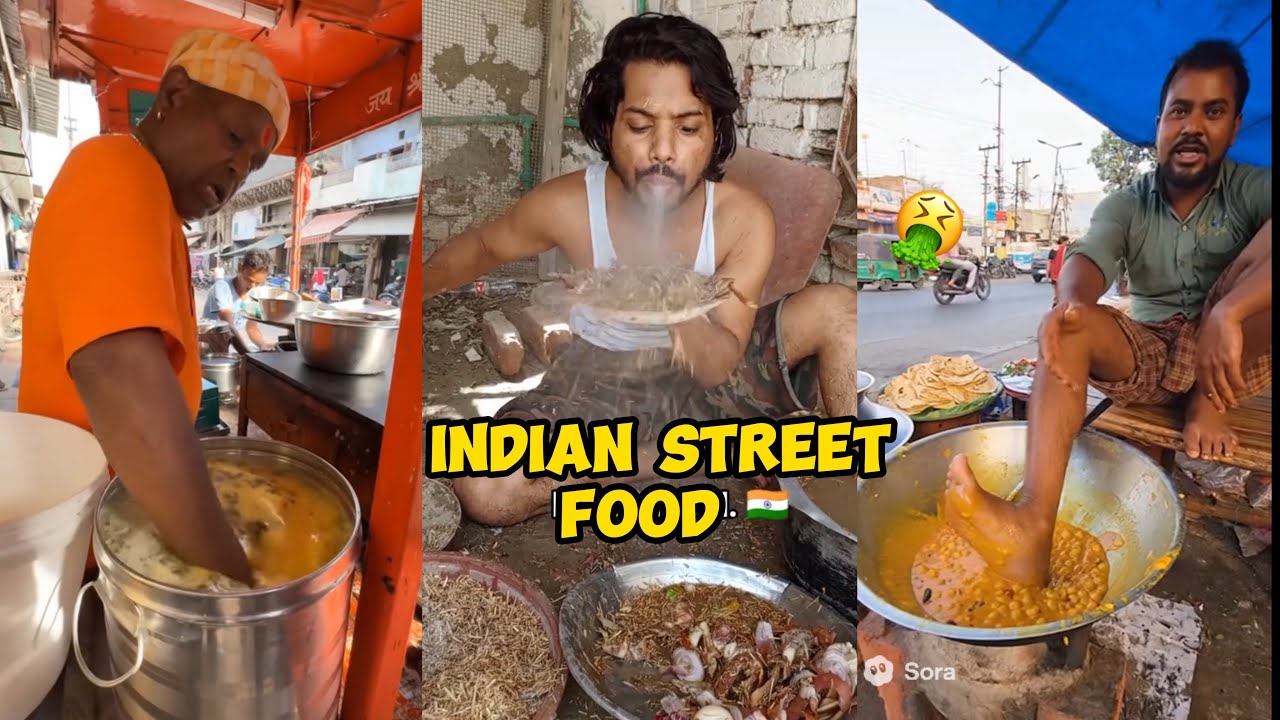 THE NASTIEST Indian Street Food Compilation 2025