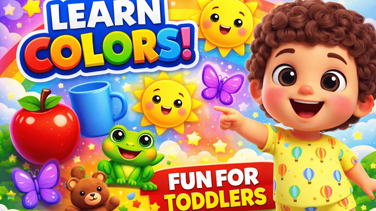 Colors Song for Kids | Learn Colors | Smart Tito Nursery Rhymes for Toddlers