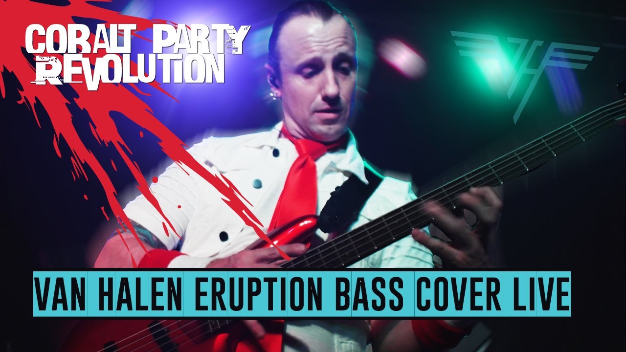 Van Halen's Eruption ON BASS - EVH Bass tribute - Bass Cover