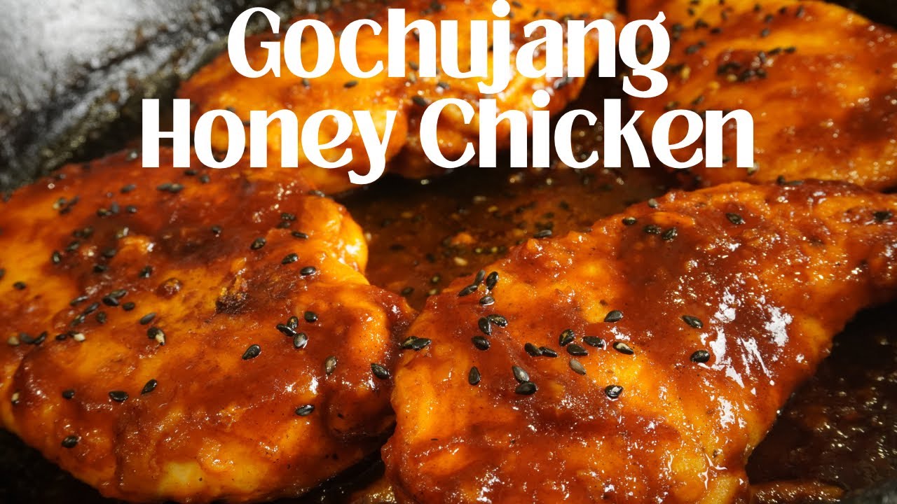 Gochujang Honey Chicken Breast Recipe | Quick & Easy Chicken Breast Recipe