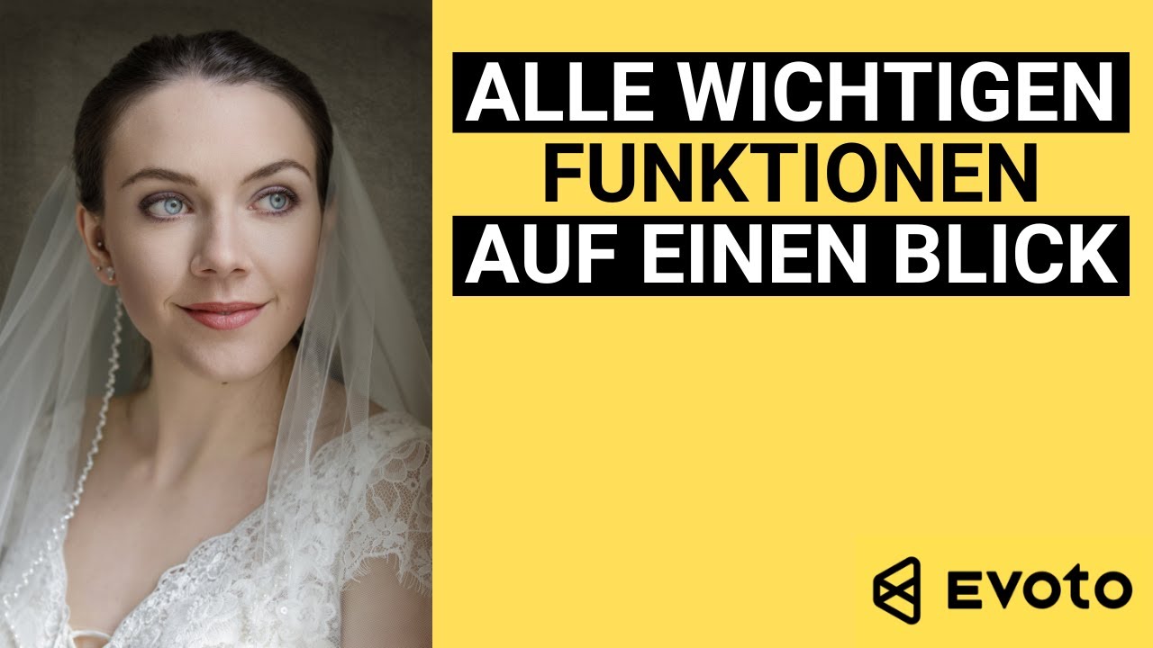 Schnelleinführung in EVOTO - blitzschnelle Bildbearbeitung: So sparst du richtig Zeit (deutsch)