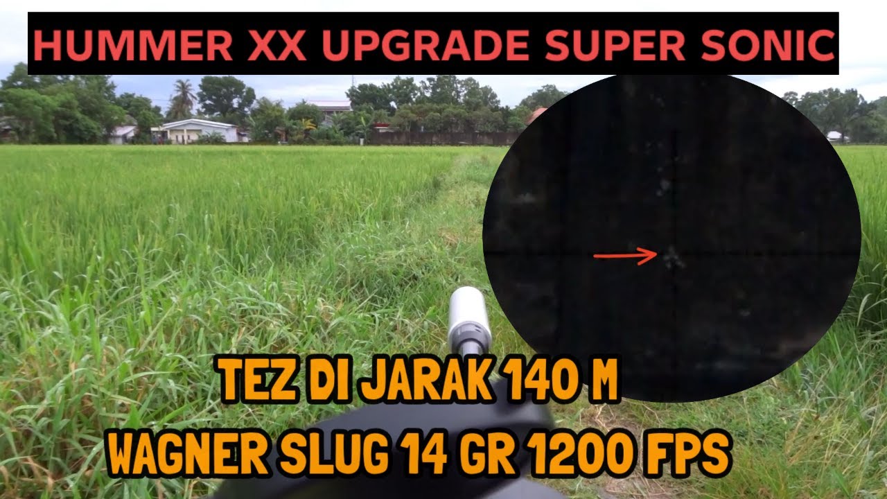 HUMMER XX UPGRADE SUPER SONIC GRUPING KEMASAN TEH KOTAK DI 140 METER