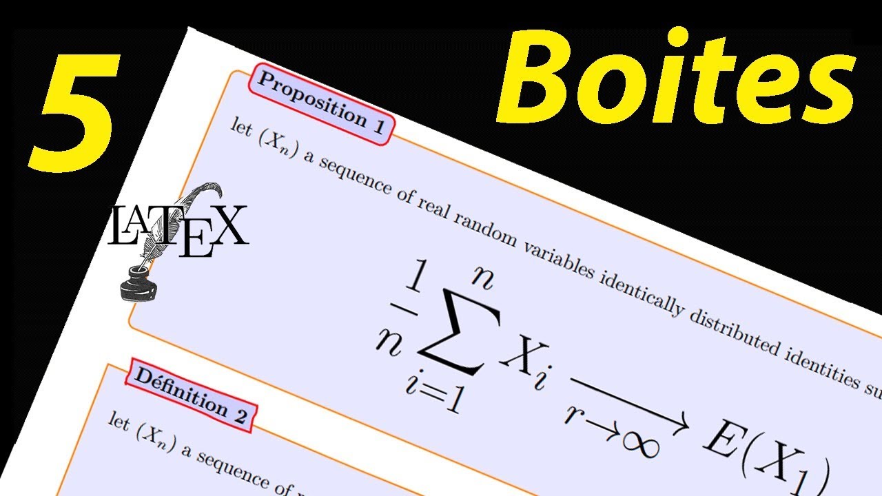 دورة تعليم كتابة وثائق الرياضيات باللاتك -الحلقة 5 #LATEX