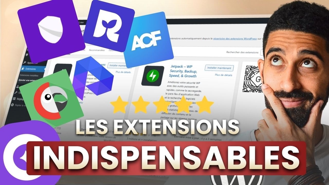 Les 20 extensions WordPress que j’utilise en 2026 !