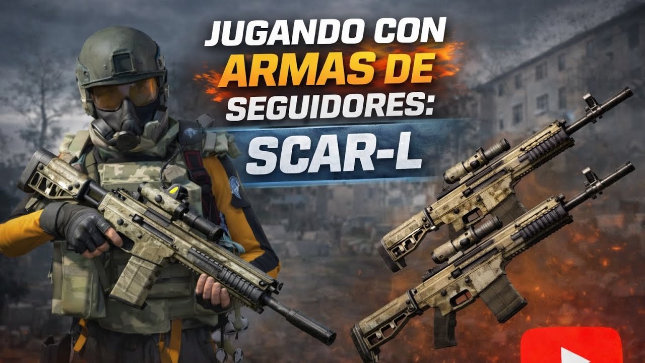 Jugando con armas de seguidores:SCAR-L