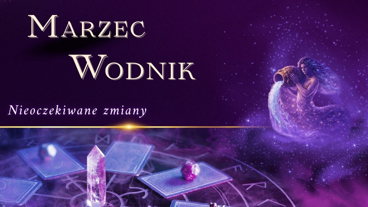 ♒ Wodnik – tarot na MARZEC | relacje • praca • finanse