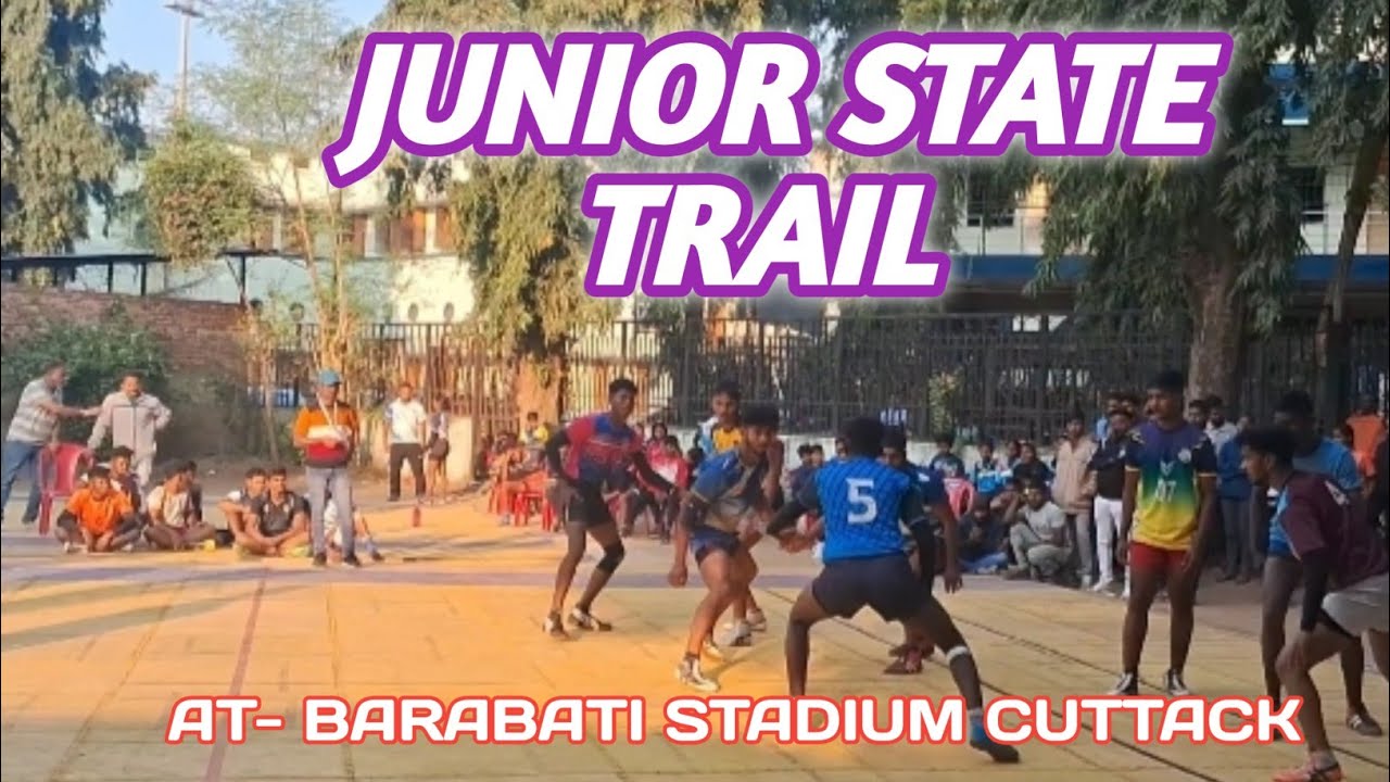 50 TH JUNIOR STATE TRAIL ODISHA AT-BARABATI STADIUM CUTTACK ODISHA