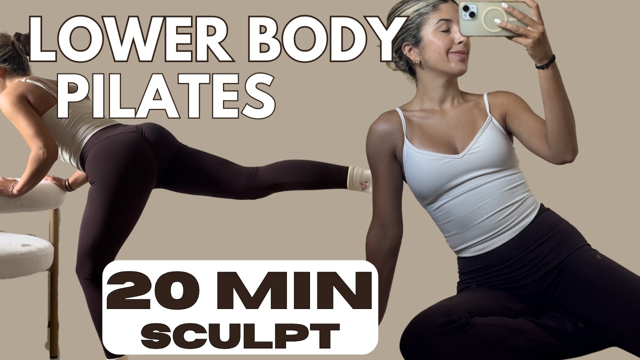 20 MIN BARRE PILATES FULL BODY SCULPT //intermediate pilates class