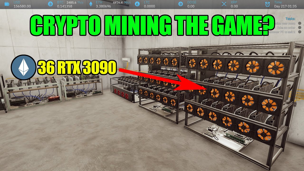 A Crypto Mining Video GAME? | Crypto Mining Simulator