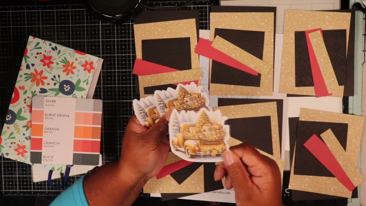Color Cube by Sarah Renae Clark Card #298 Crafty Video # 628