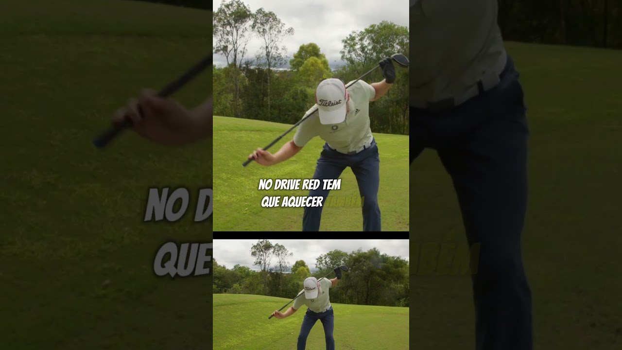 Aquecimento: o grande pecado do golfista amador