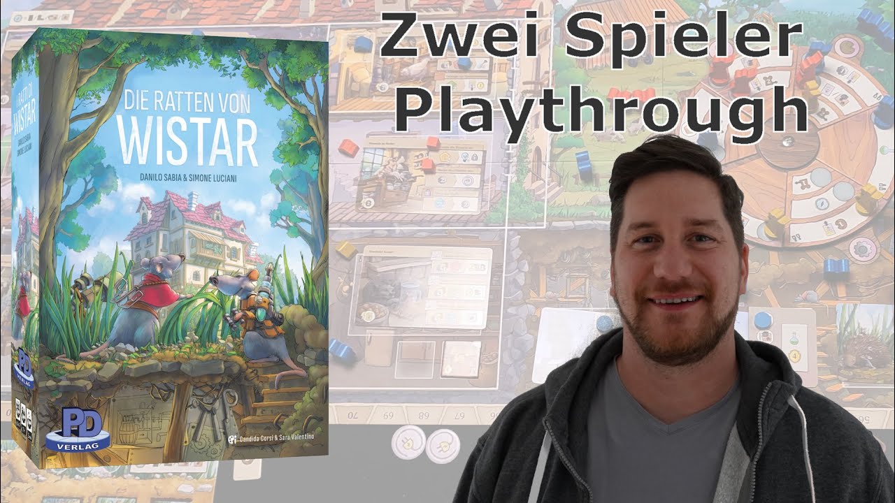 Die Ratten von Wistar - Regeln + Zwei Spieler Playthrough