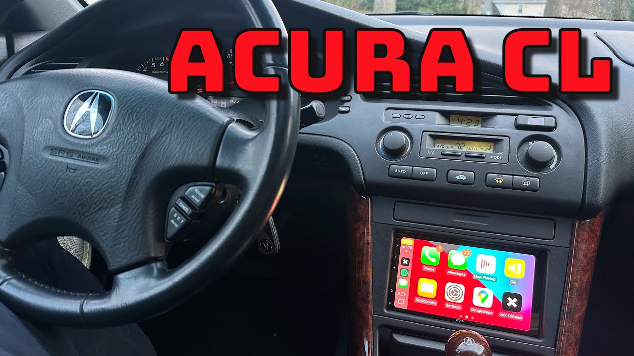 2000-2003 Acura CL Apple CarPlay ATOTO X10 Headunit Install & Review!