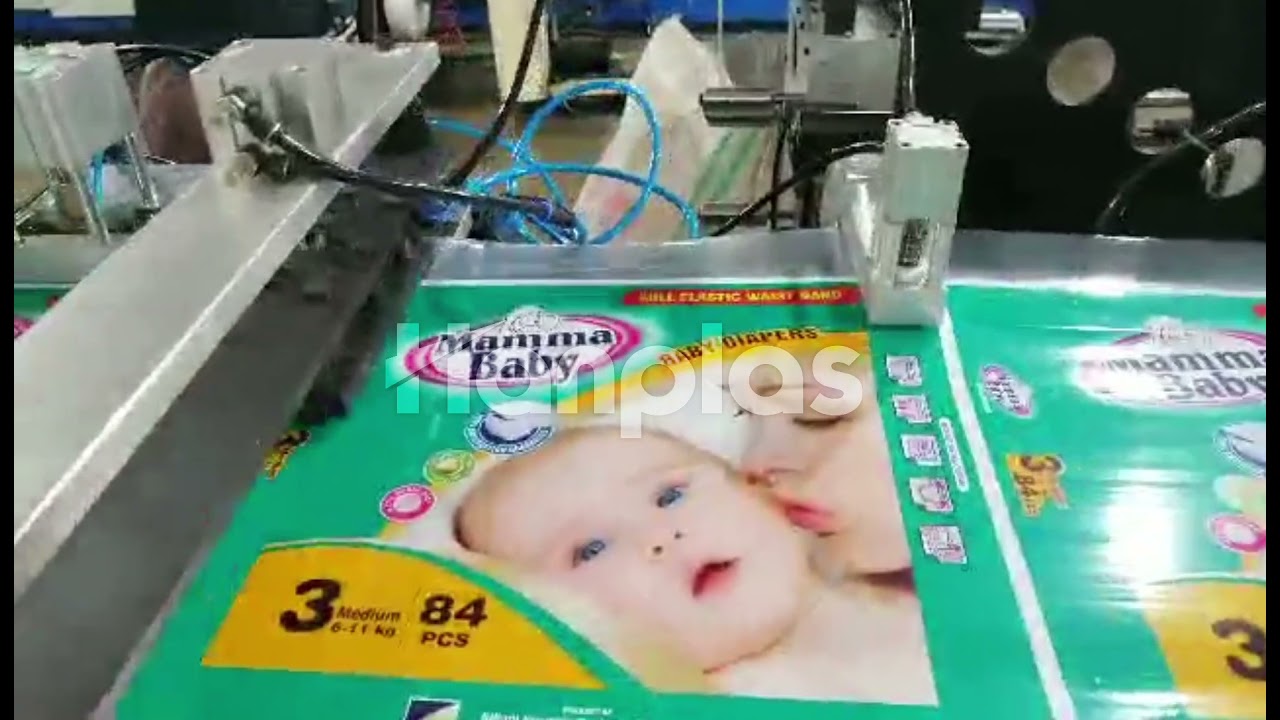Baby Diaper Bag Making Machine