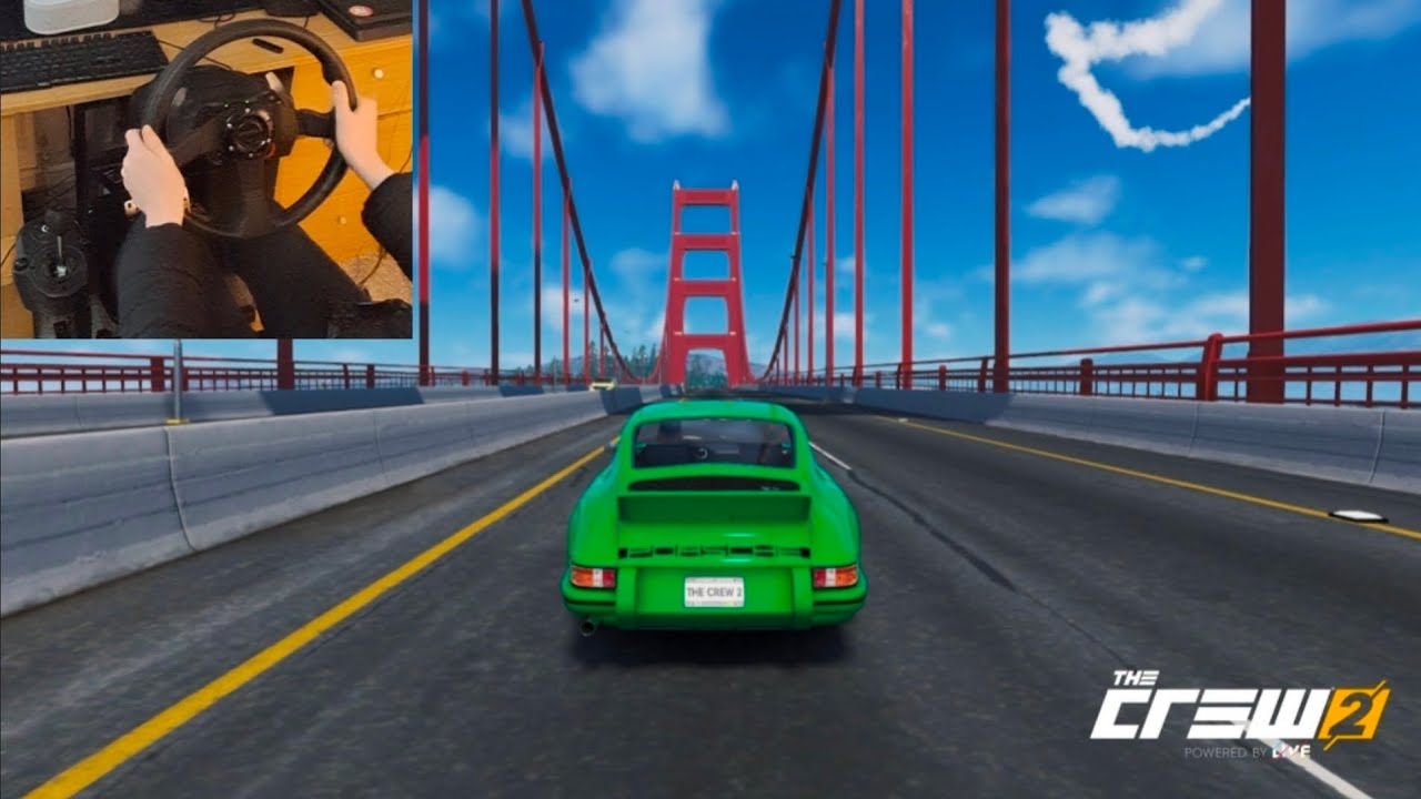 San Francisco to Seattle in a 911 Carrera RS 2.7 | The Crew 2 | Logitech G29 Gameplay