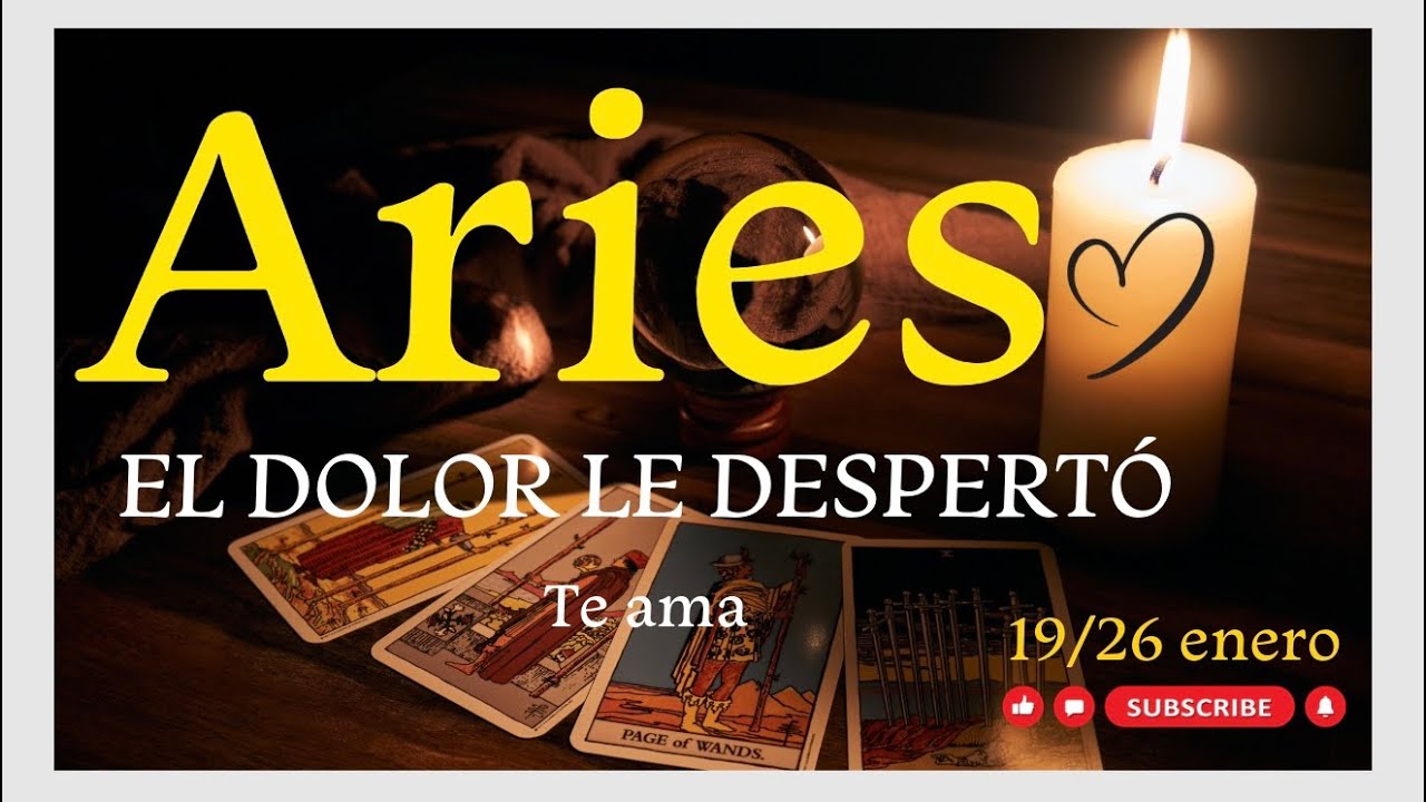 Aries ♈💔 El dolor le esta despertando 😱 ahora sabe cuánto aún te ama 🥰❤️