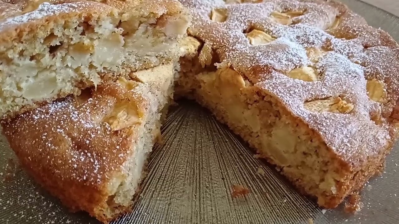 Gâteau pomme noisette un vrai délice